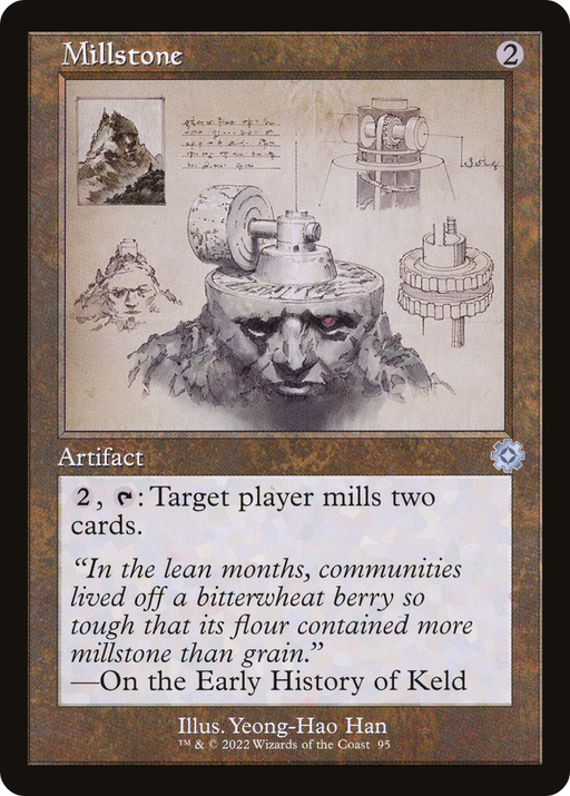 Millstone (BRR-095) [The Brothers' War Retro Artifacts] Foil MTG Single Wizards of the Coast