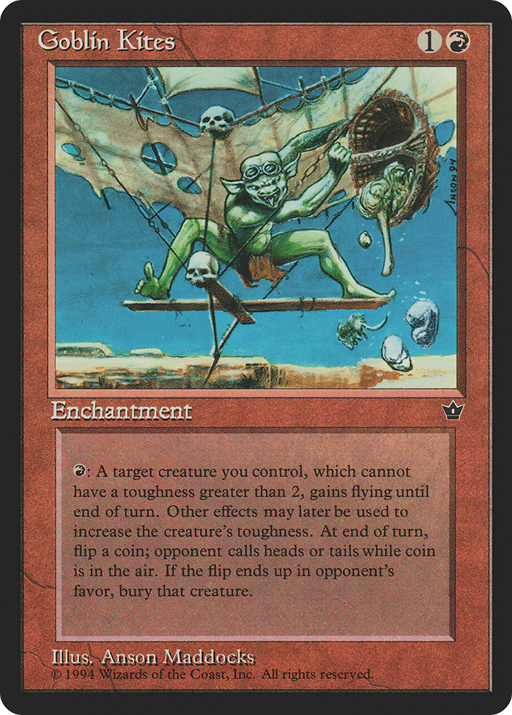 Goblin Kites (FEM-057) [Fallen Empires] MTG Single Wizards of the Coast