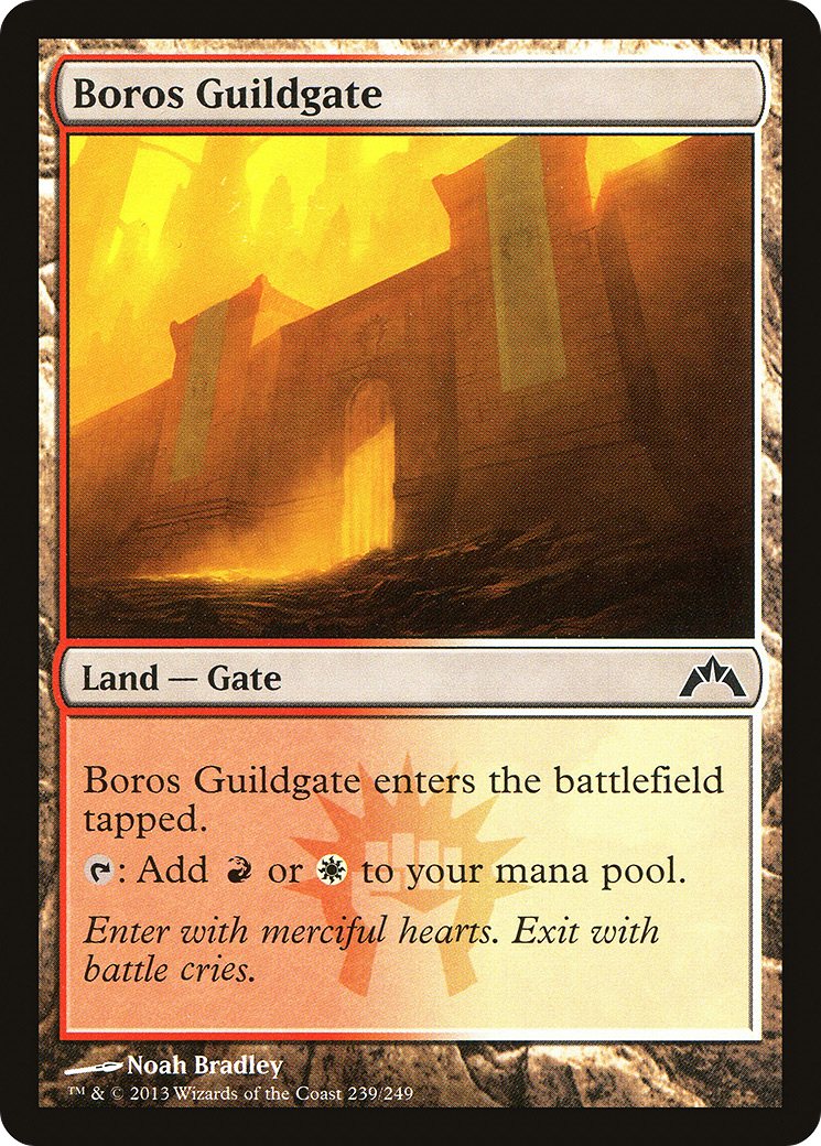 Boros Guildgate (GTC-239) [Gatecrash] MTG Single Wizards of the Coast