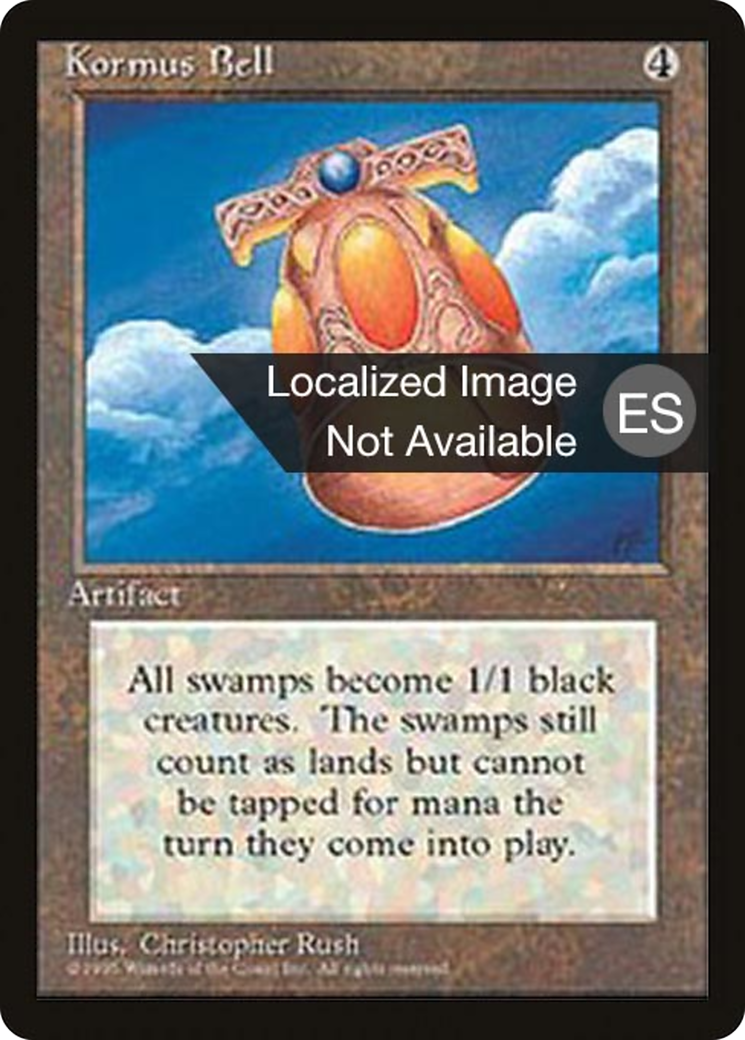 Kormus Bell (4BB-332) [Fourth Edition Foreign Black Border] MTG Single Wizards of the Coast