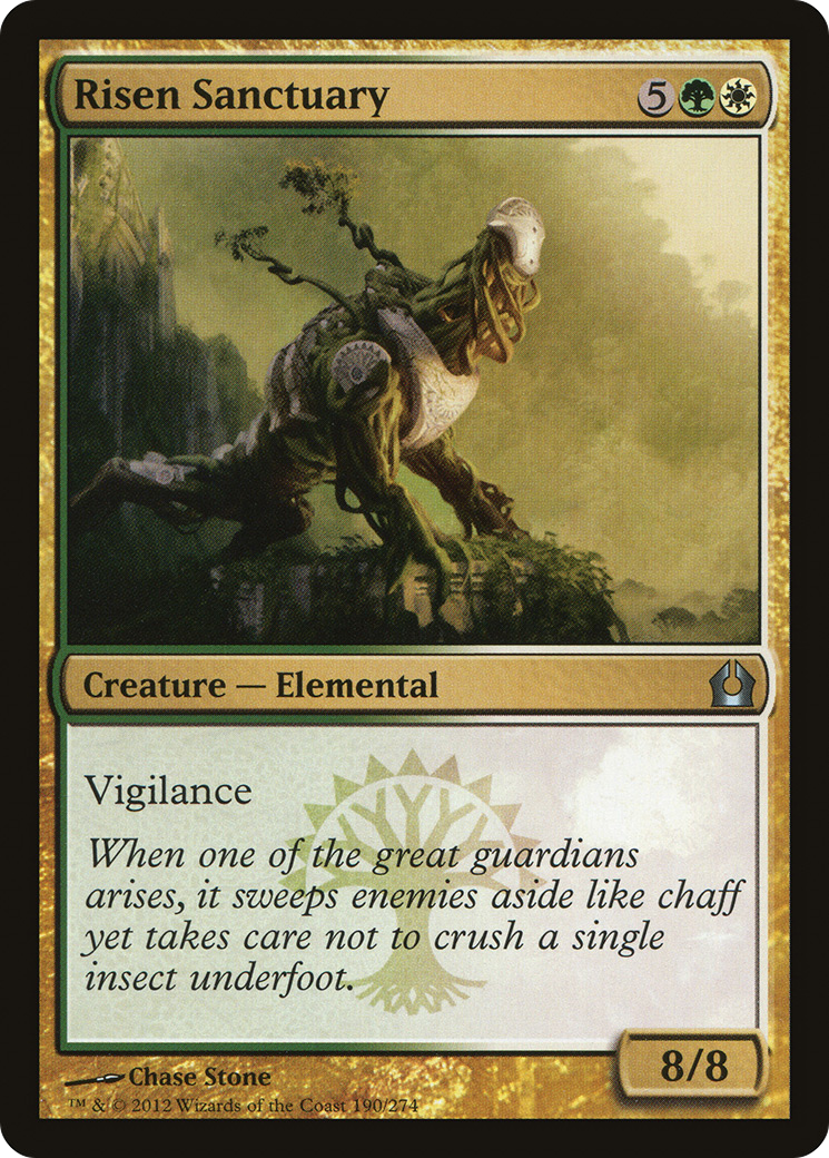 Risen Sanctuary (RTR-190) [Return to Ravnica] Foil MTG Single Wizards of the Coast