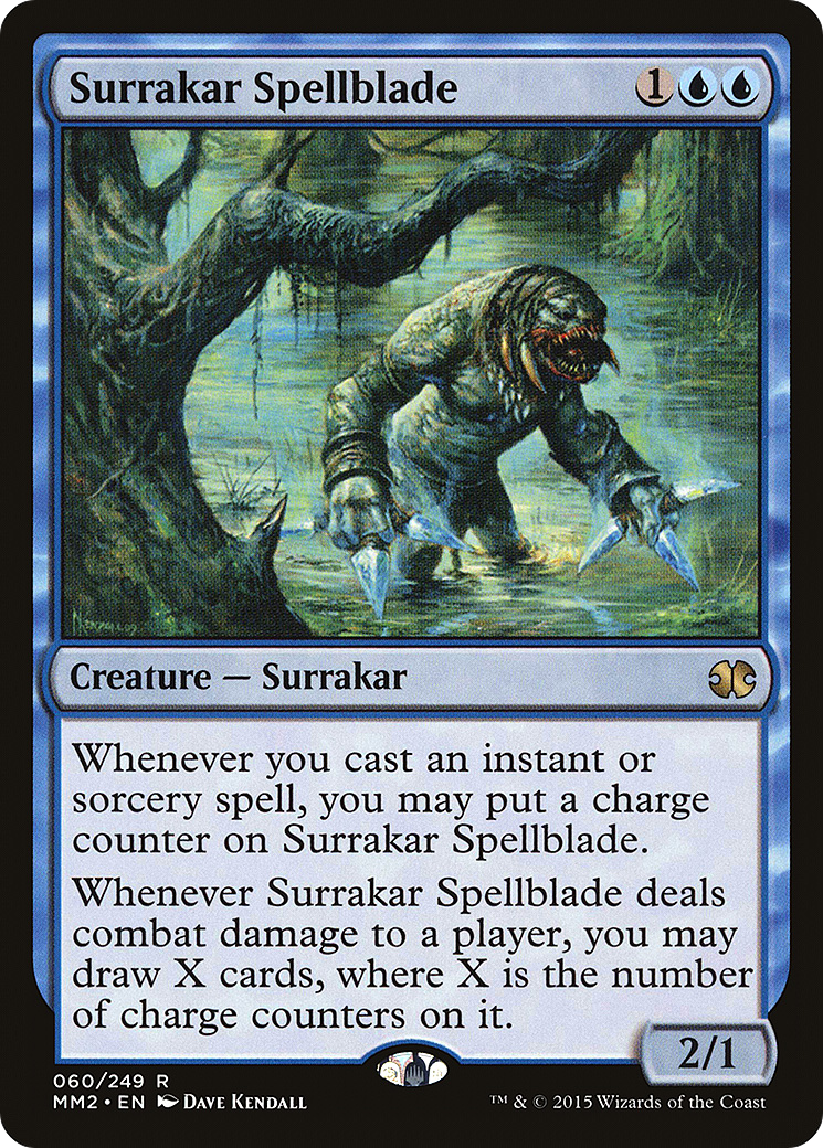 Surrakar Spellblade (MM2-060) [Modern Masters 2015] Foil MTG Single Modern Masters 2015