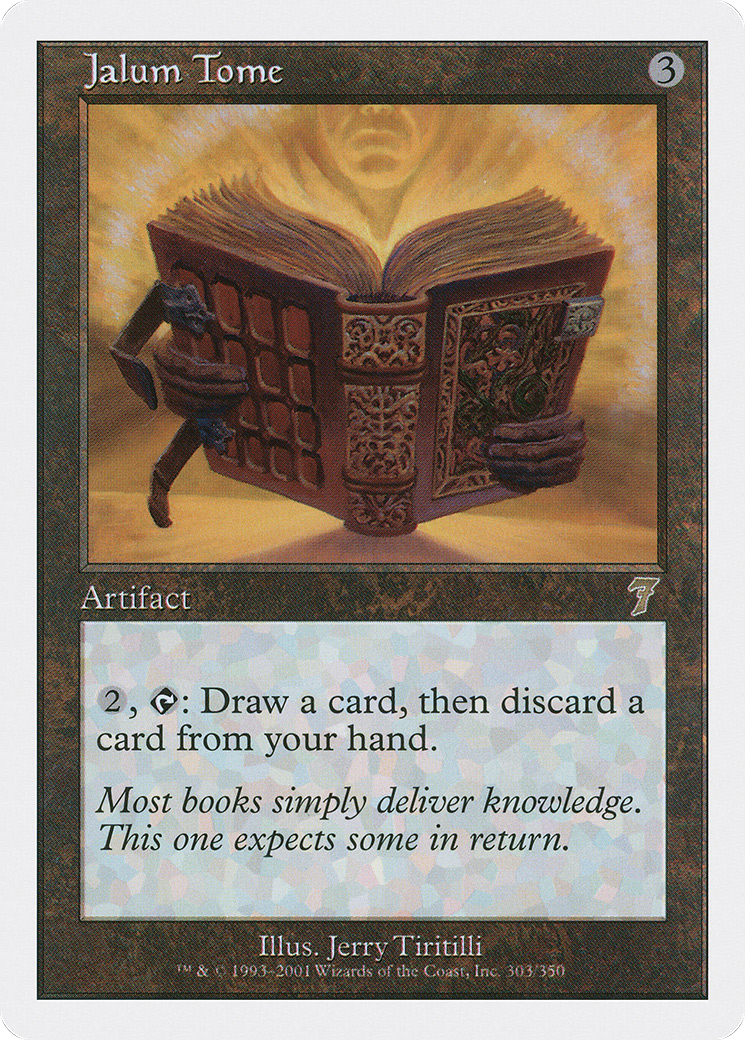 Jalum Tome (7ED-303) [7th Edition] MTG Single Wizards of the Coast
