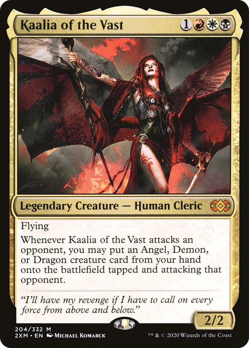 Kaalia of the Vast (2XM-204) [Double Masters] MTG Single Wizards of the Coast