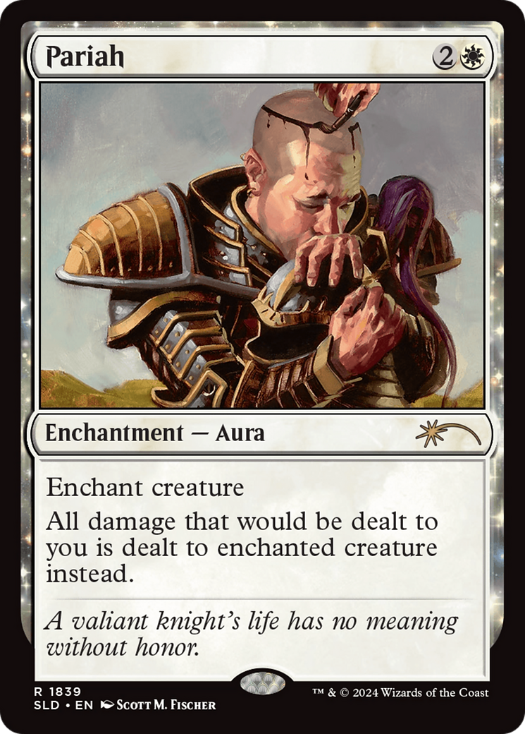 Pariah (SLD-1839) [Secret Lair] Drop: MTG Single Wizards of the Coast