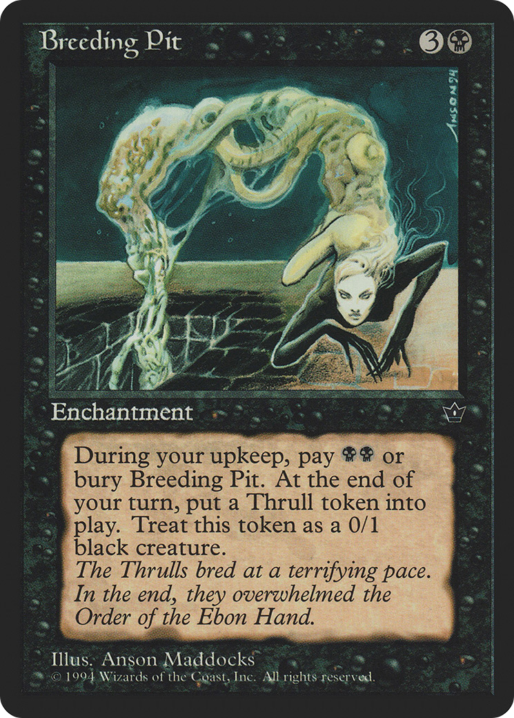 Breeding Pit (FEM-035) [Fallen Empires] MTG Single Wizards of the Coast
