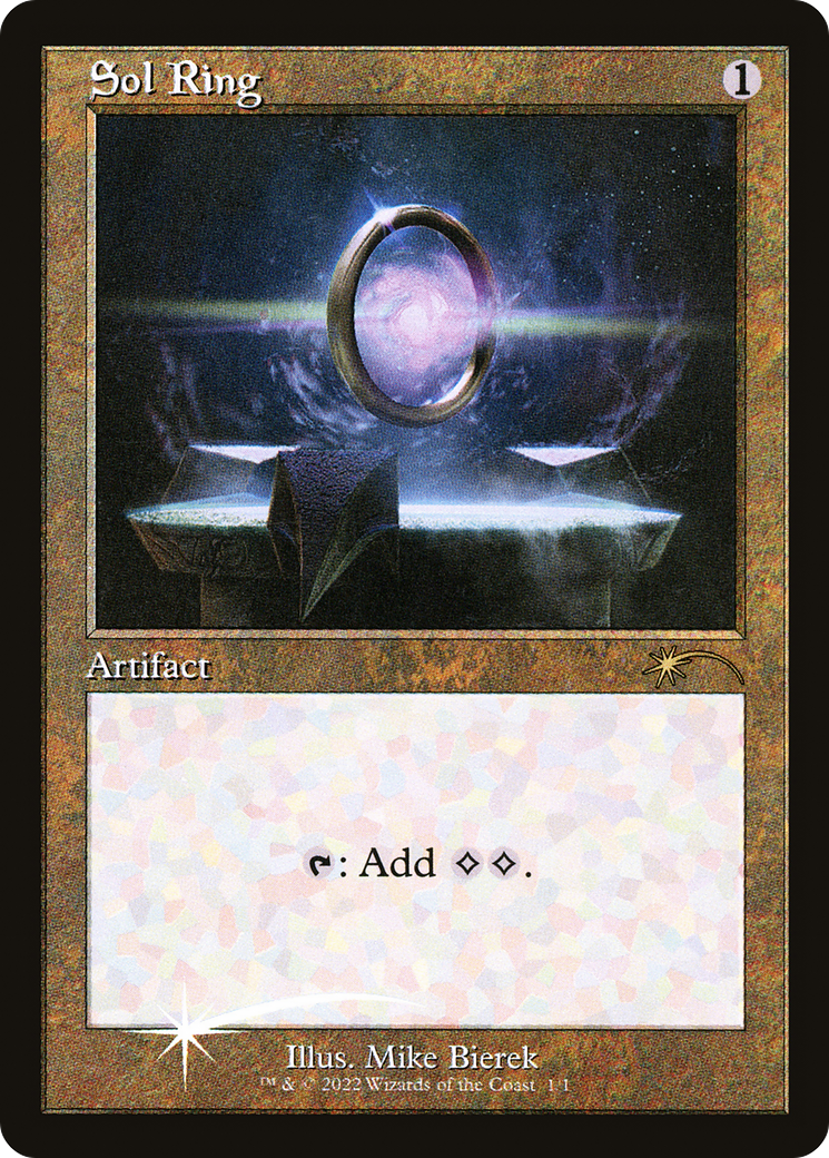 Sol Ring (WPN-001) [Misc] Love Your LGS 2022 Foil MTG Single Wizards of the Coast
