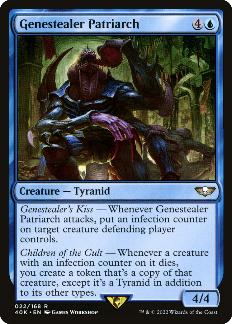 Genestealer Patriarch (40K-022) [Warhammer 40,000 Commander] MTG Single Wizards of the Coast