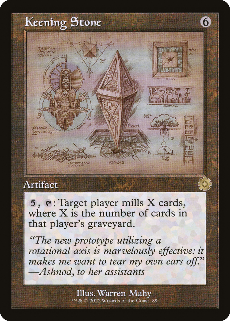 Keening Stone (BRR-089) [The Brothers' War Retro Artifacts] MTG Single Wizards of the Coast