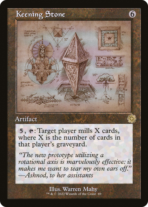 Keening Stone (BRR-089) [The Brothers' War Retro Artifacts] Foil MTG Single Wizards of the Coast