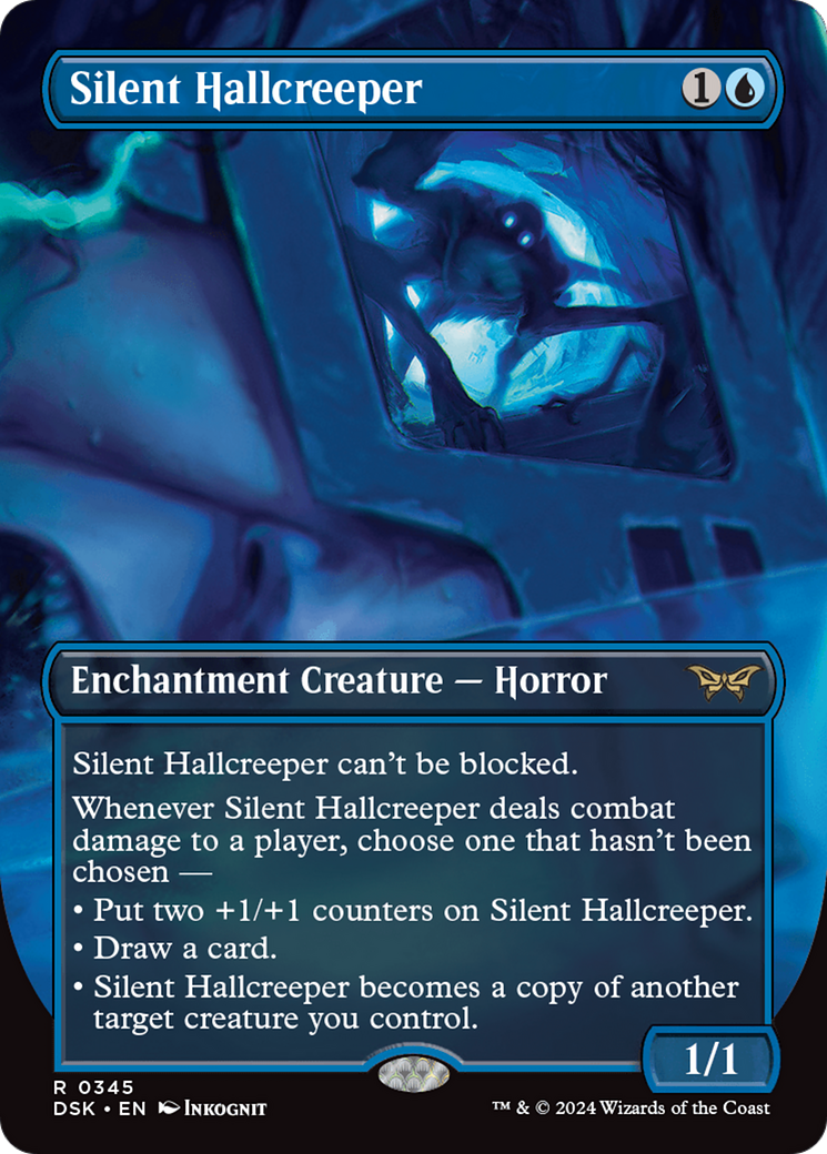 Silent Hallcreeper (DSK-345) [Duskmourn: House of Horror] (Borderless) MTG Single Wizards of the Coast