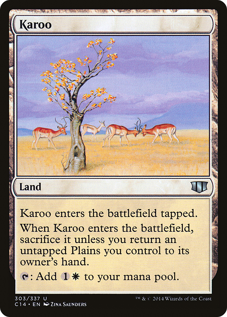 Karoo (C14-303) [Commander 2014] MTG Single Wizards of the Coast