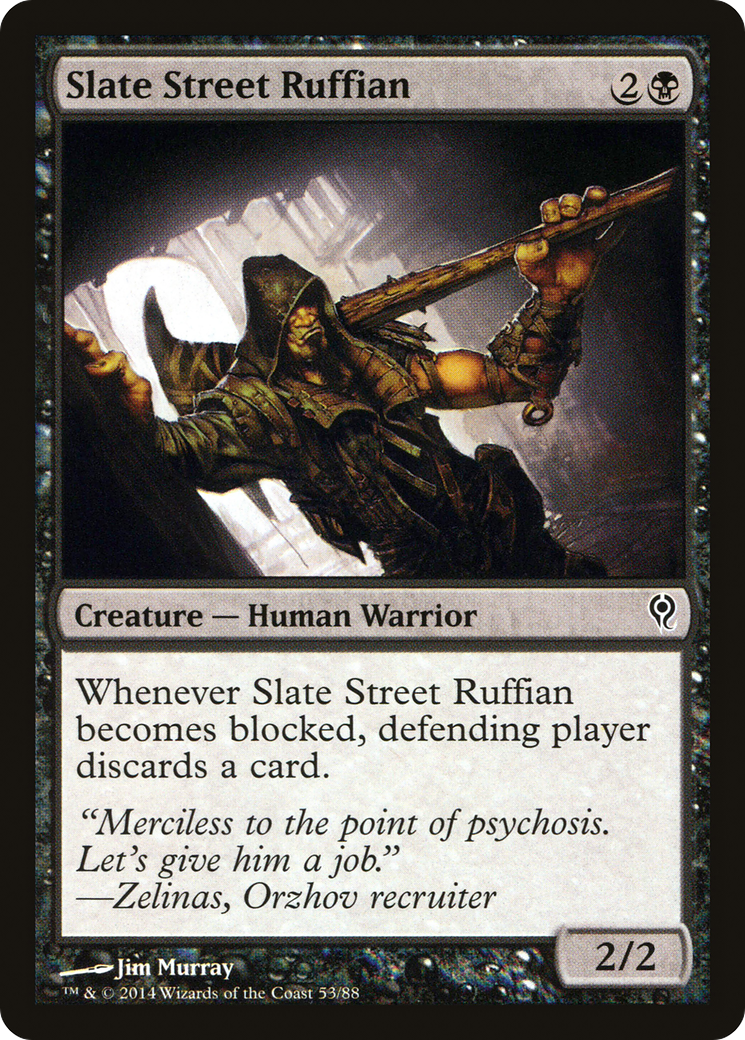 Slate Street Ruffian (DDM-053) [Misc] Duel Decks: Jace vs. Vraska MTG Single Wizards of the Coast