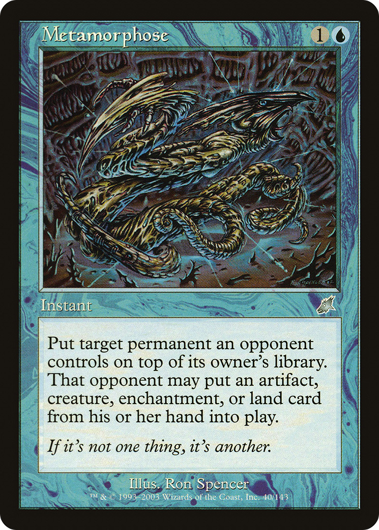 Metamorphose (SCG-040) [Scourge] Foil MTG Single Wizards of the Coast