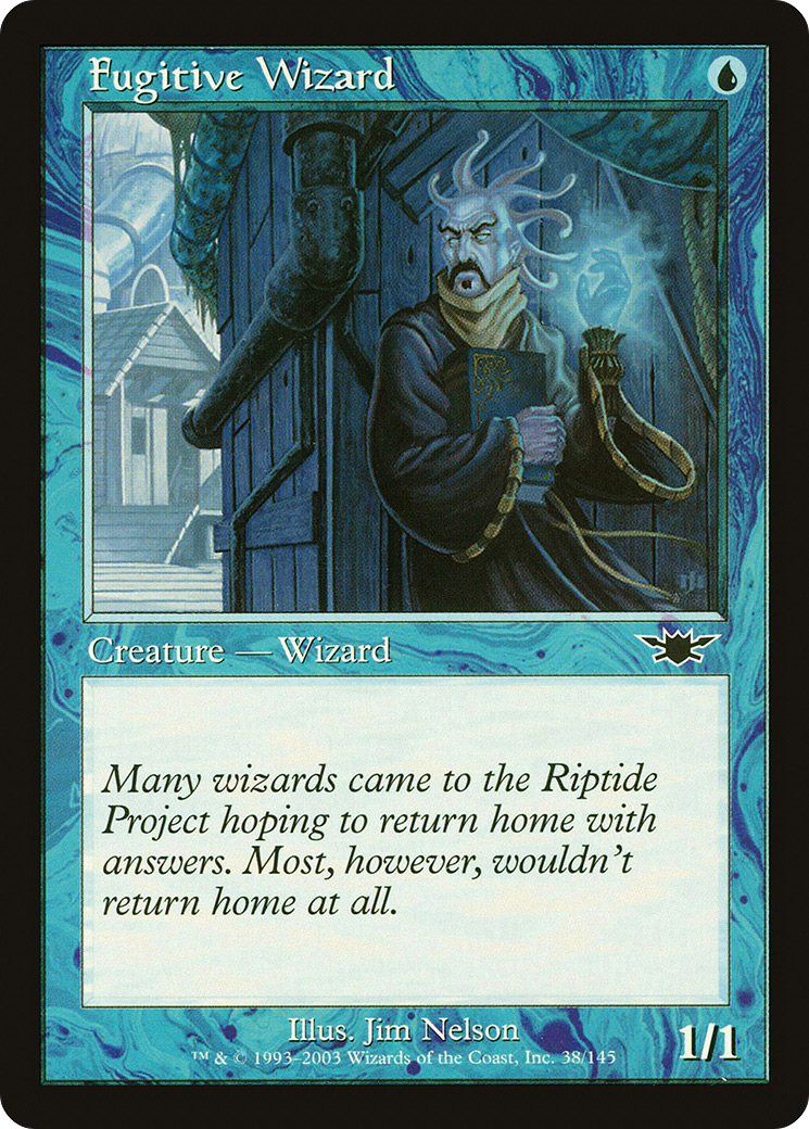 Fugitive Wizard (LGN-038) [Legions] Foil MTG Single Wizards of the Coast