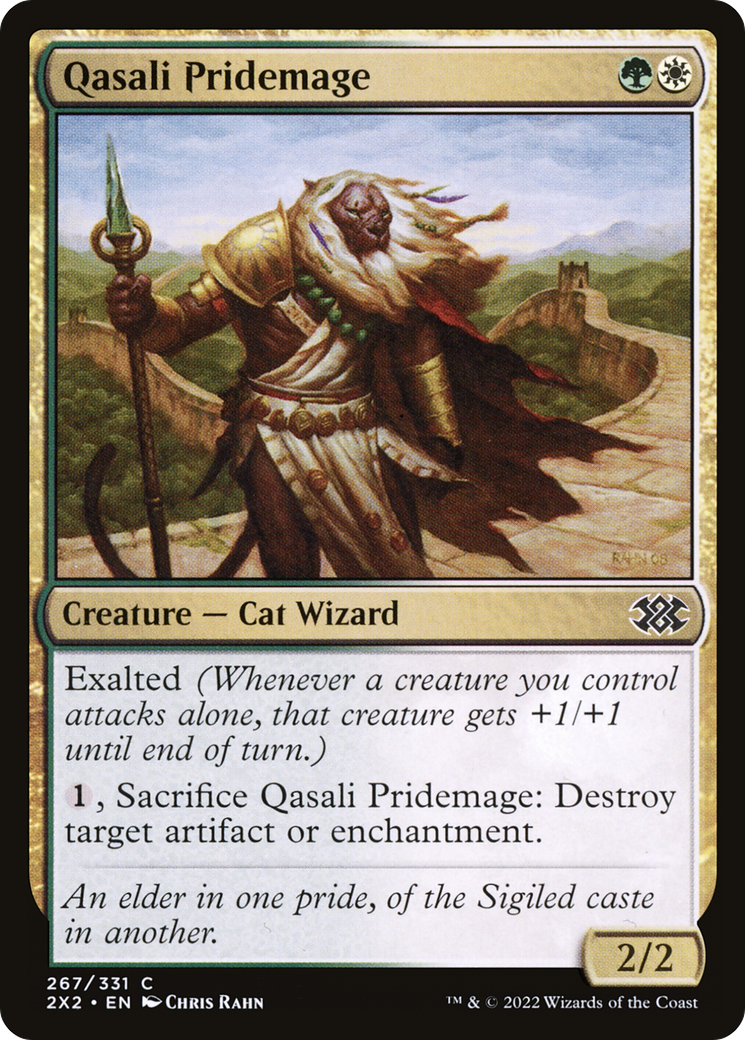 Qasali Pridemage (2X2-267) [Double Masters 2022] Foil MTG Single Wizards of the Coast