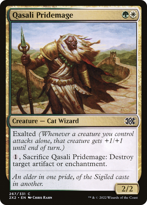 Qasali Pridemage (2X2-267) [Double Masters 2022] Foil MTG Single Wizards of the Coast