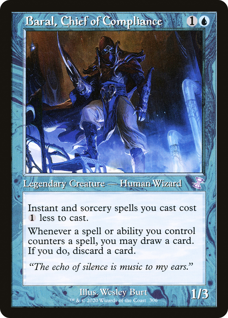 Baral, Chief of Compliance (TSR-306) [Time Spiral Remastered] MTG Single Wizards of the Coast