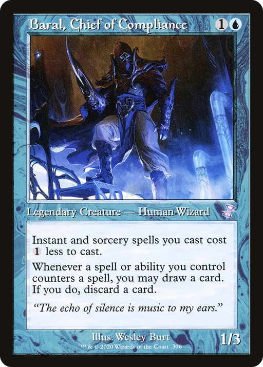 Baral, Chief of Compliance (TSR-306) [Time Spiral Remastered] MTG Single Wizards of the Coast