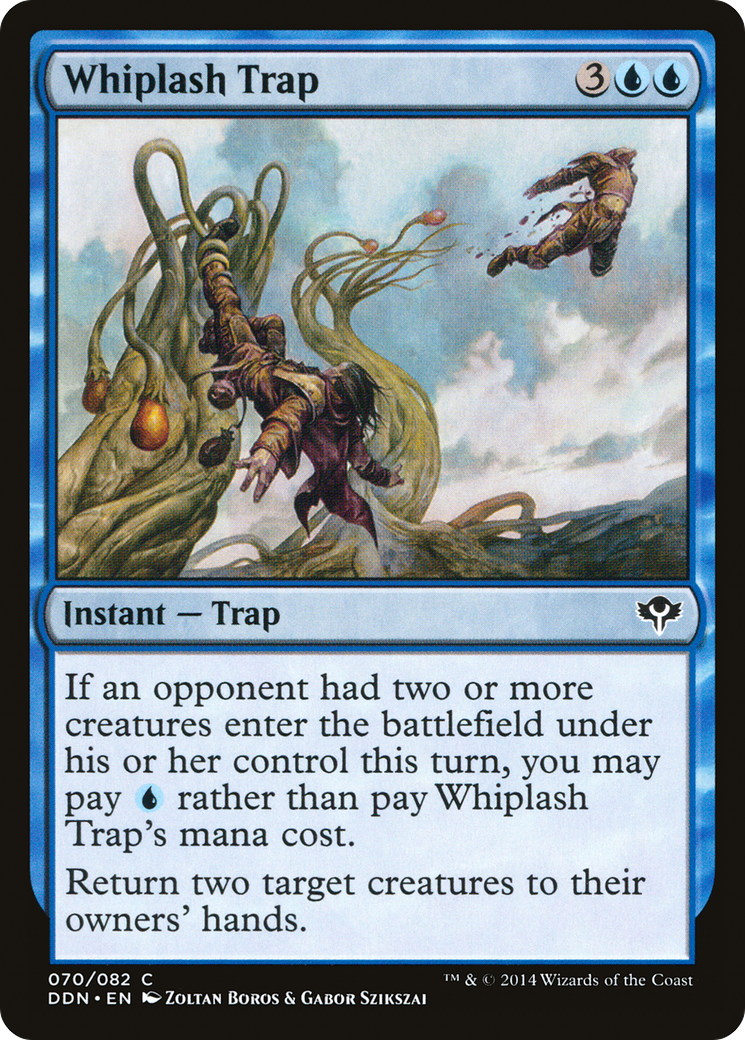 Whiplash Trap (DDN-070) [Misc] Duel Decks: Speed vs. Cunning MTG Single Wizards of the Coast