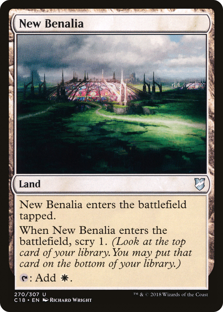 New Benalia (C18-270) [Commander 2018] MTG Single Wizards of the Coast