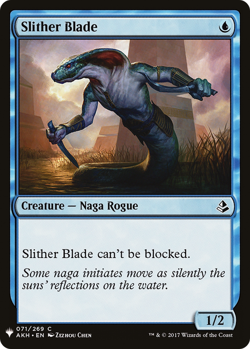 Slither Blade (LIST-AKH-71) [Mystery Booster] The List MTG Single Wizards of the Coast