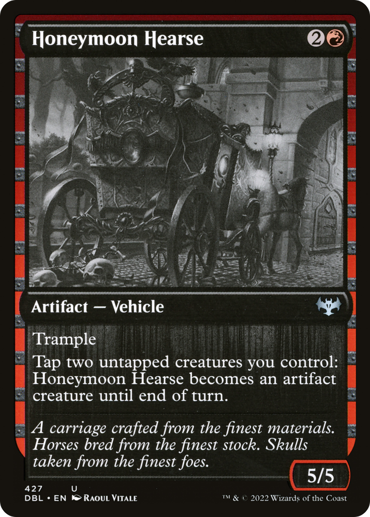 Honeymoon Hearse (DBL-427) [Innistrad: Double Feature] MTG Single Wizards of the Coast