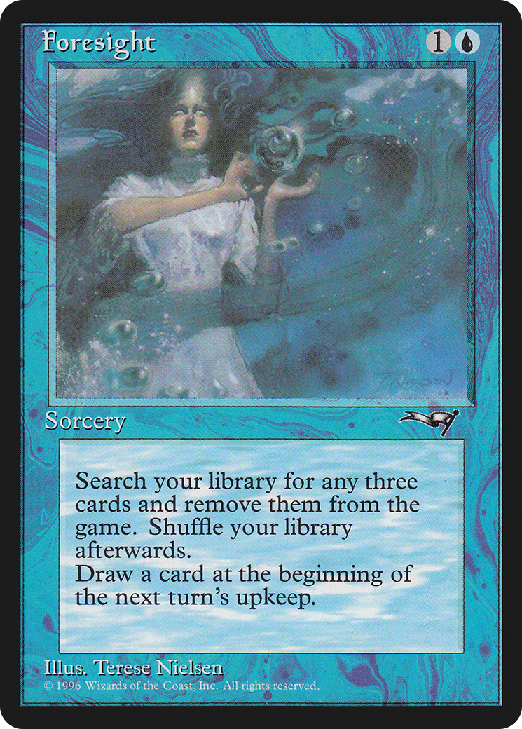 Foresight (White Dress) (ALL-044) [Alliances] MTG Single Wizards of the Coast