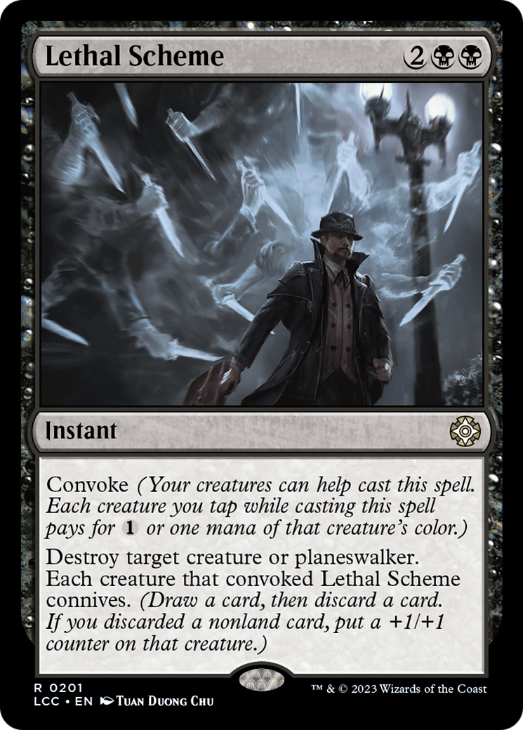Lethal Scheme (LCC-201) [The Lost Caverns of Ixalan Commander] MTG Single Wizards of the Coast