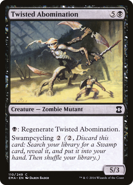 Twisted Abomination (EMA-110) [Eternal Masters] MTG Single Wizards of the Coast