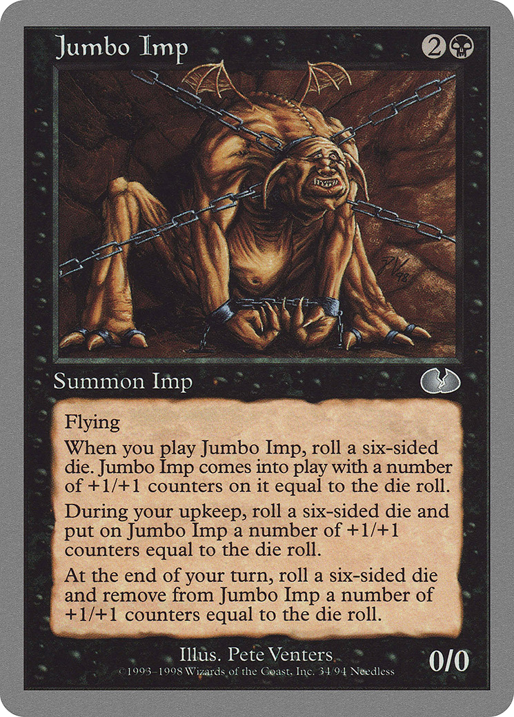 Jumbo Imp (UGL-034) [Unglued] MTG Single Wizards of the Coast