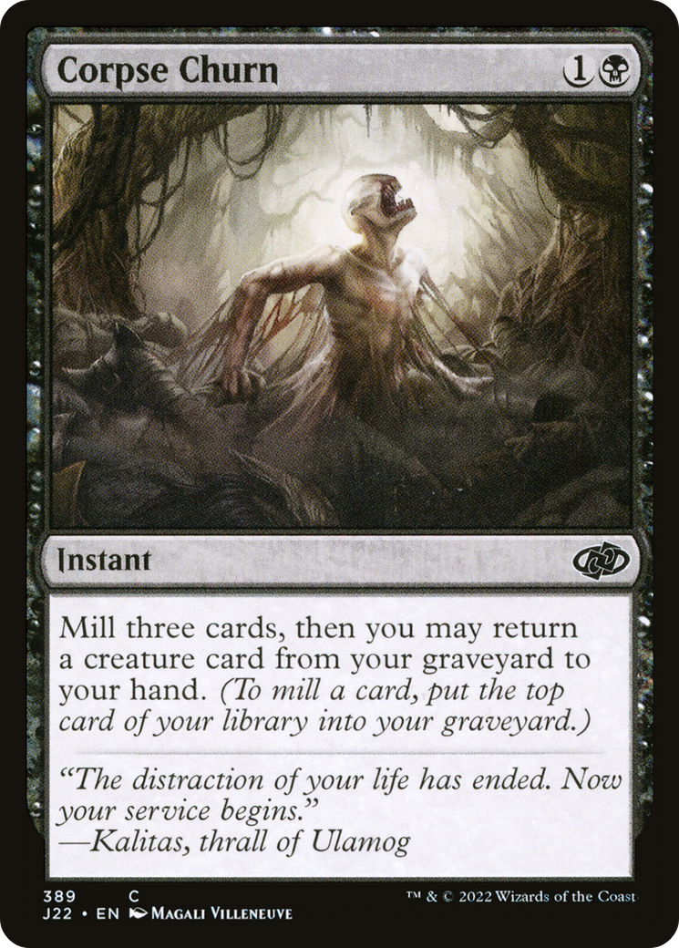 Corpse Churn (J22-389) [Jumpstart 2022] MTG Single Wizards of the Coast