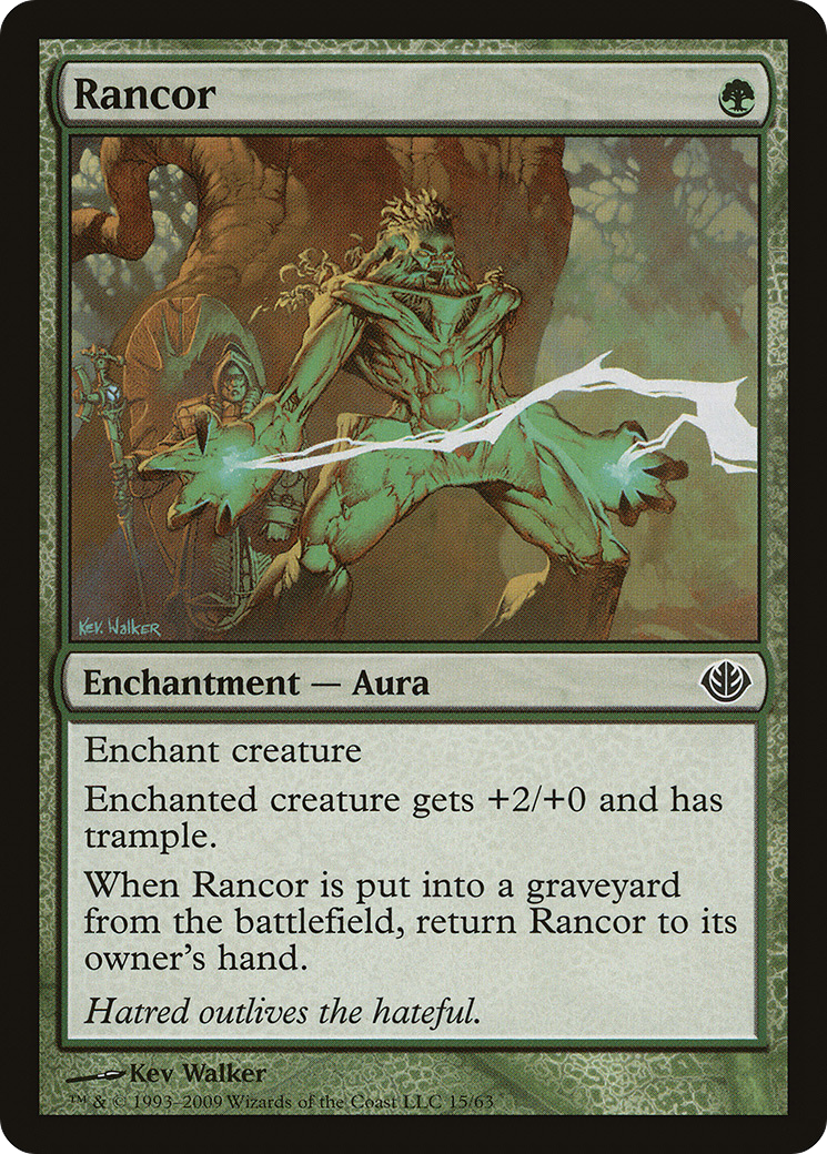 Rancor (DDD-015) [Misc] Duel Decks: Garruk vs. Liliana MTG Single Wizards of the Coast