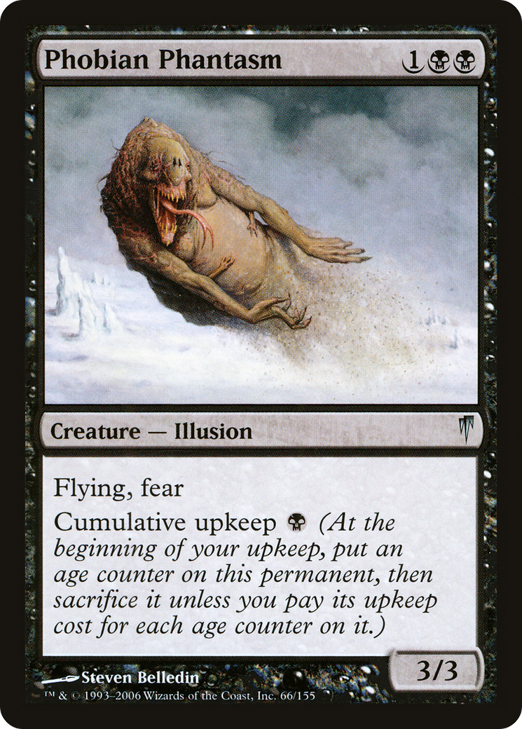 Phobian Phantasm (CSP-066) [Coldsnap] Foil MTG Single Wizards of the Coast