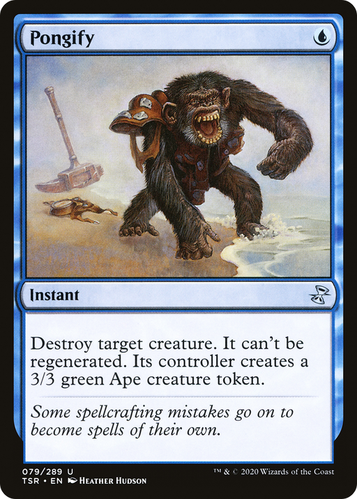 Pongify (TSR-079) [Time Spiral Remastered] MTG Single Wizards of the Coast