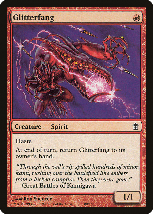 Glitterfang (SOK-100) [Saviors of Kamigawa] MTG Single Wizards of the Coast