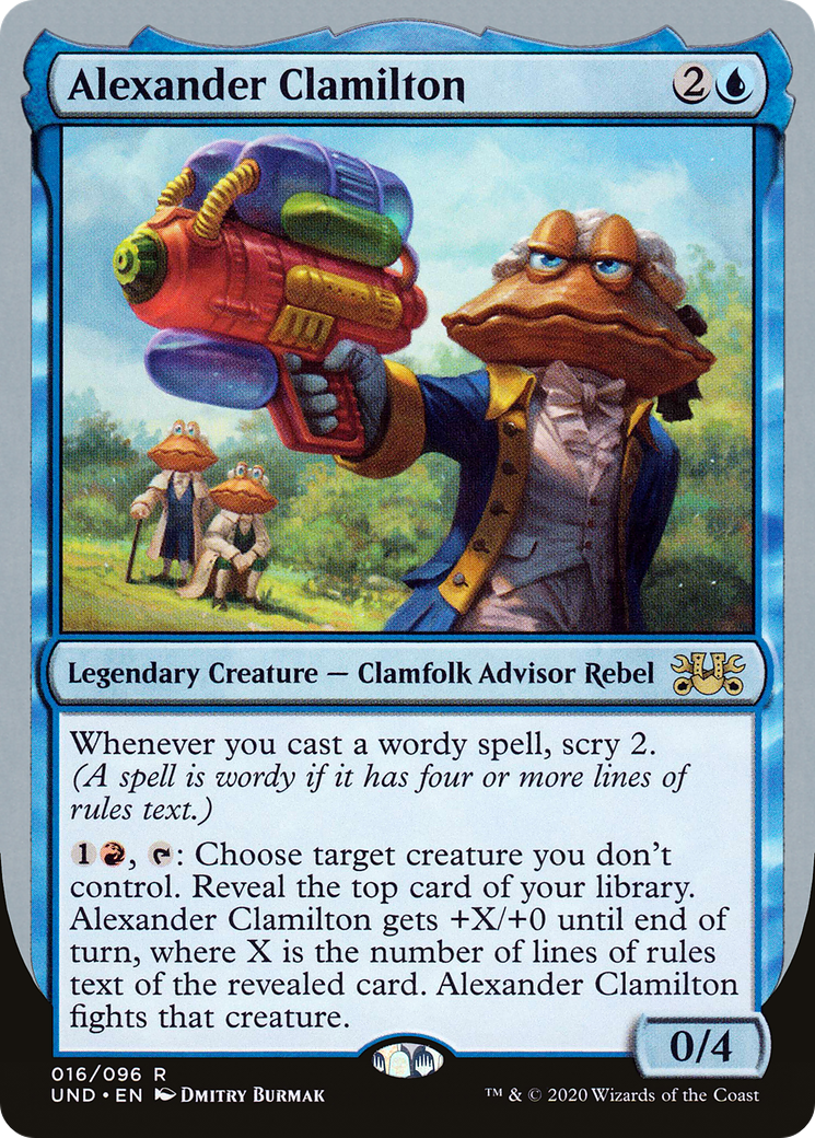 Alexander Clamilton (UND-016) [Unsanctioned] MTG Single Wizards of the Coast