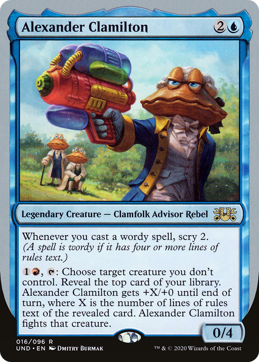 Alexander Clamilton (UND-016) [Unsanctioned] MTG Single Wizards of the Coast