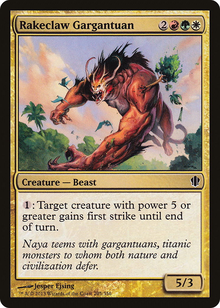 Rakeclaw Gargantuan (C13-205) [Commander 2013] MTG Single Wizards of the Coast