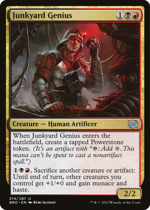 Junkyard Genius (BRO-214) [The Brothers' War] Foil MTG Single Wizards of the Coast