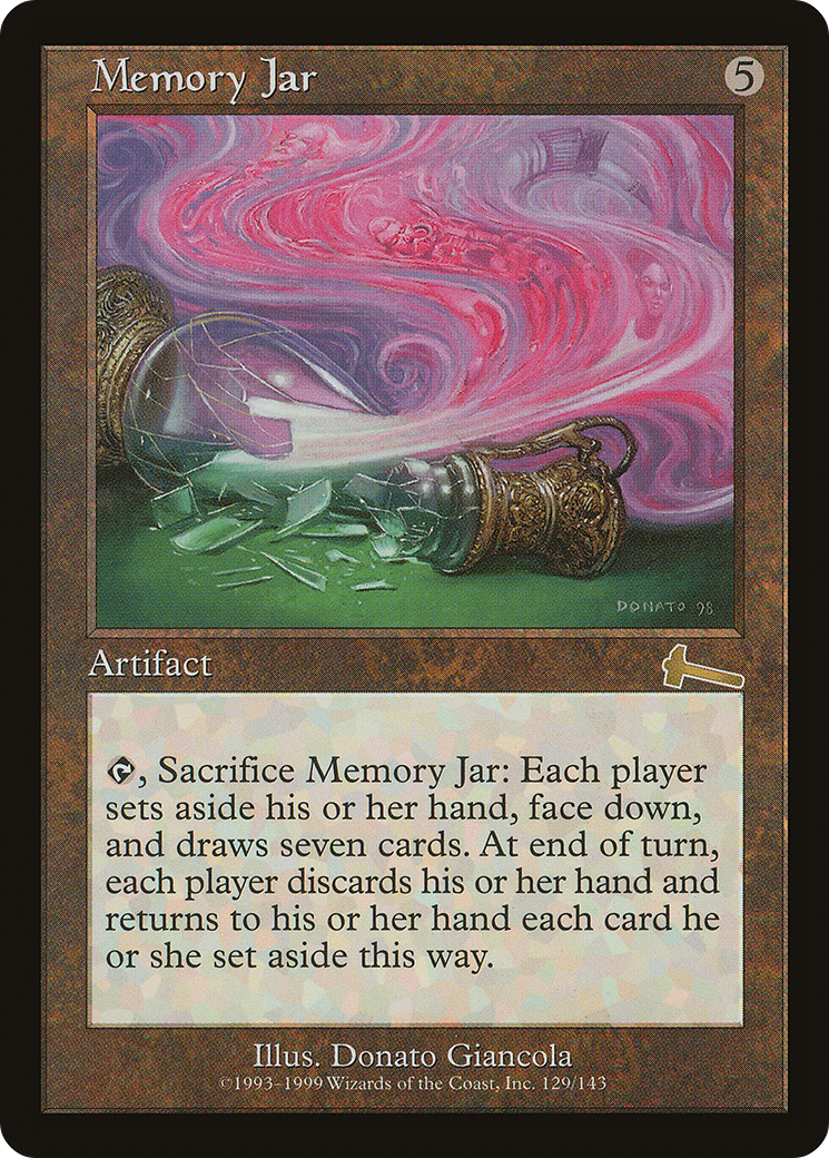 Memory Jar (ULG-129) [Urza's Legacy] Foil MTG Single Wizards of the Coast