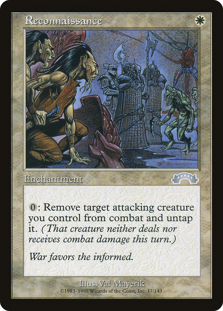 Reconnaissance (EXO-017) [Exodus] MTG Single Wizards of the Coast