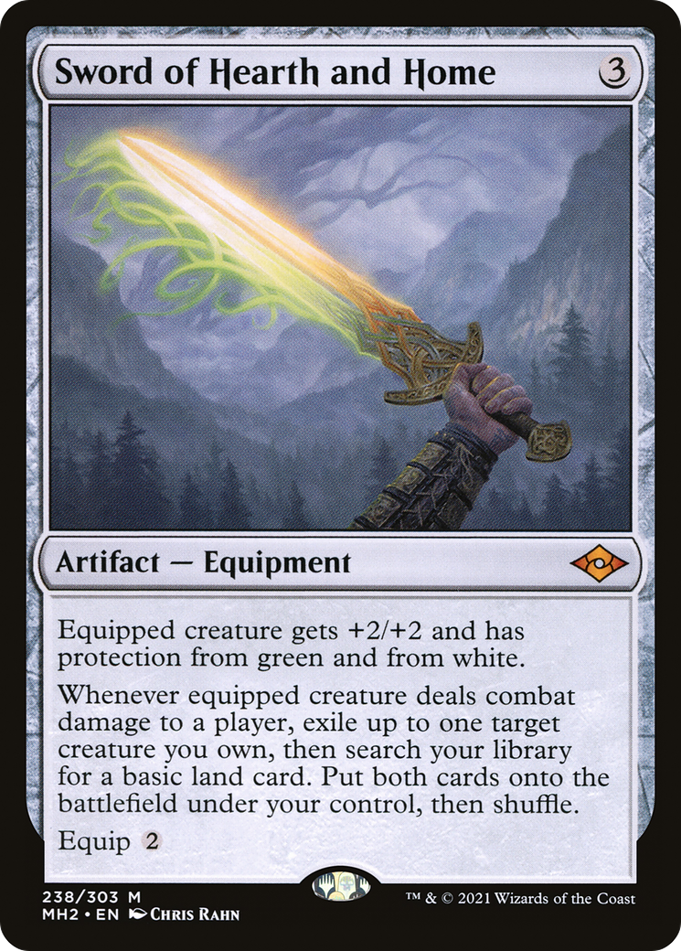 Sword of Hearth and Home (MH2-238) [Modern Horizons 2] MTG Single Modern Horizons 2