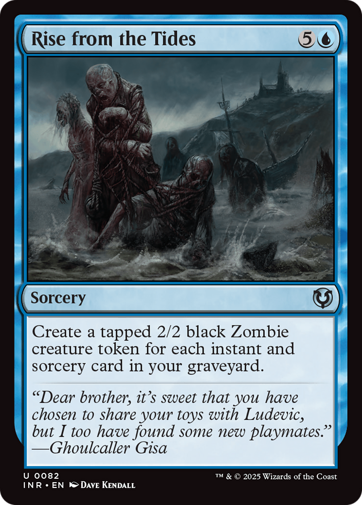 Rise from the Tides (INR-082) [Innistrad Remastered] MTG Single Wizards of the Coast