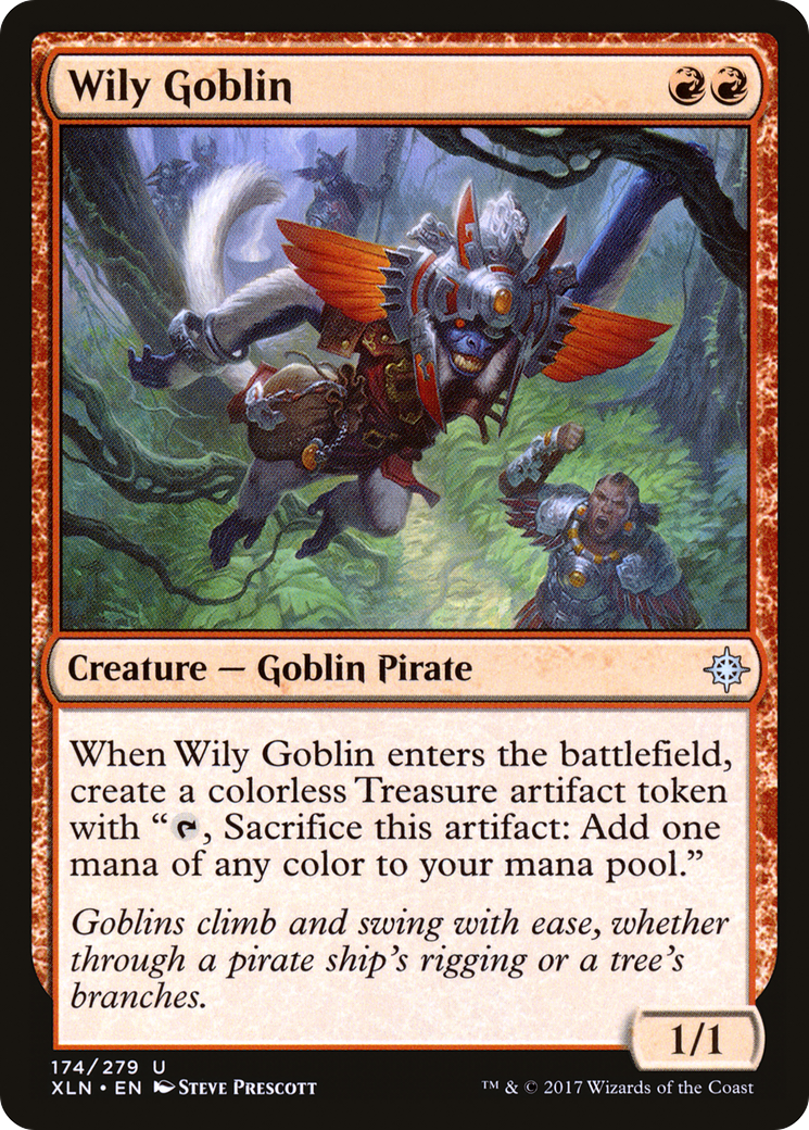 Wily Goblin (XLN-174) [Ixalan] MTG Single Wizards of the Coast