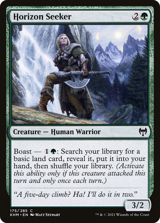 Horizon Seeker (KHM-175) [Kaldheim] Foil MTG Single Wizards of the Coast