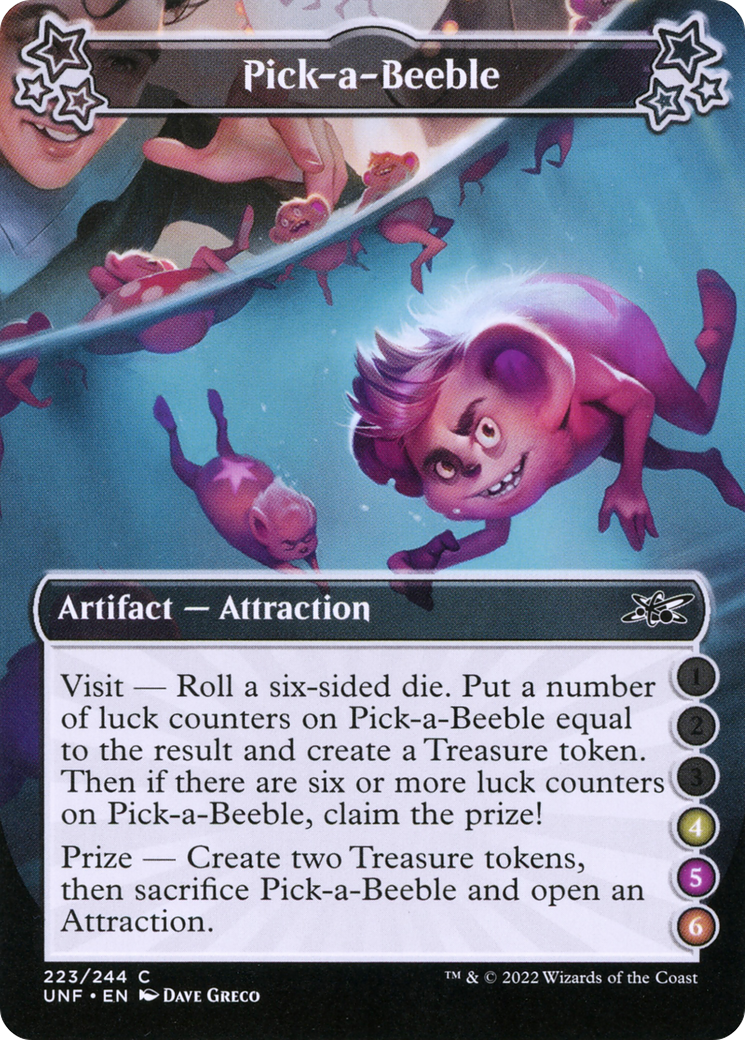 Pick-a-Beeble (4-5-6) (UNF-223) [Unfinity] MTG Single Wizards of the Coast