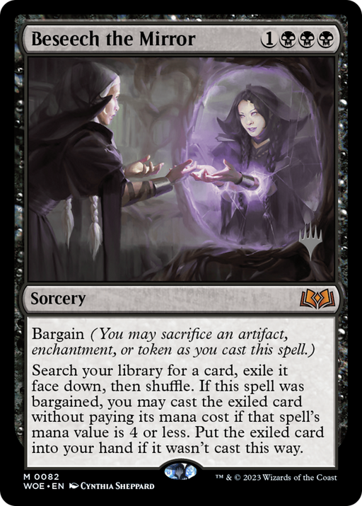 Beseech the Mirror (PPWOE-082) [Wilds of Eldraine Promos] Foil MTG Single Wizards of the Coast