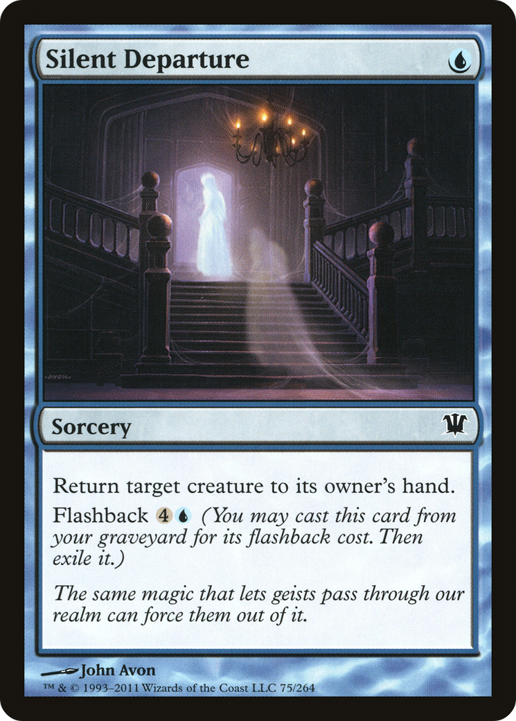Silent Departure (ISD-075) [Innistrad] MTG Single Wizards of the Coast
