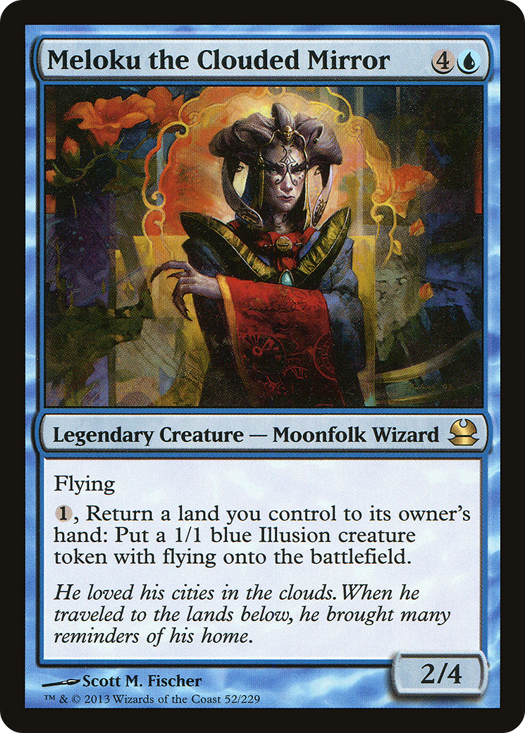 Meloku the Clouded Mirror (MMA-052) [Modern Masters] Foil MTG Single Modern Masters